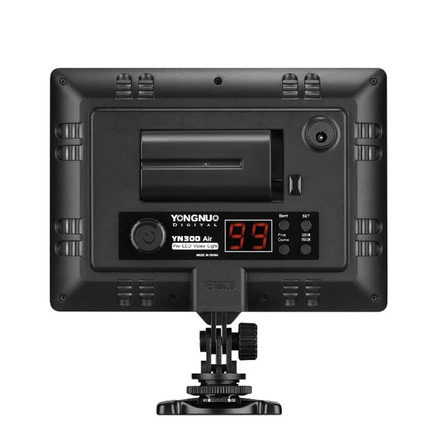 Светодиодная камера YONGNUO YN 300 YN300 YN-300 Air 3200 K-5500 K для Canon Nikon Pentax Olympus Samsung DSLR &amp Camcorder |