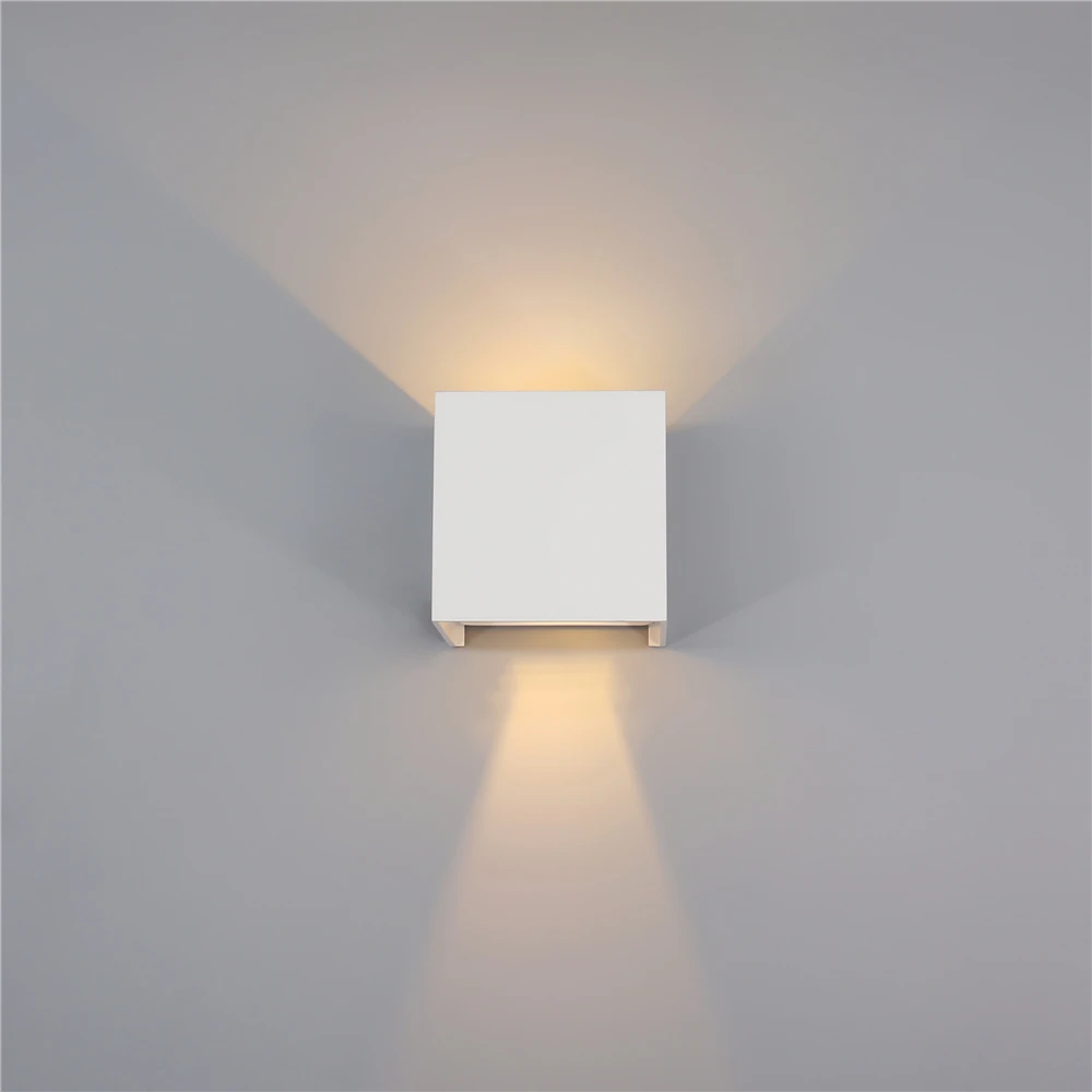 Современный светодиодный настенный уличный светильник с регулируемым углом