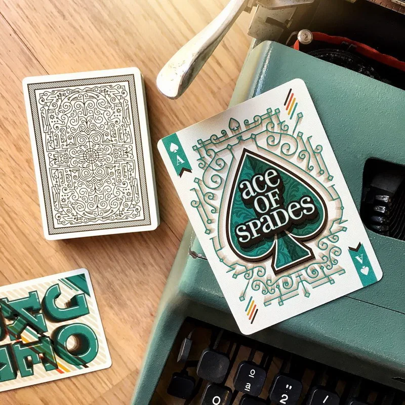 Колода Типографа игральные карты колода покера USPCC под заказ ограниченный