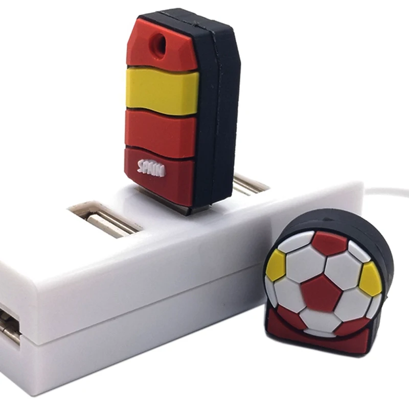 USB флеш накопитель мультфильм футбольная ручка привод 4 ГБ 8 16 32 64 Гб футбольный