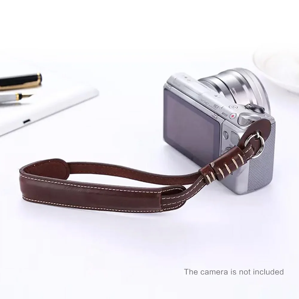 Ремешок на запястье из искусственной кожи для Sony Fujifilm Nikon Olympus Leica DSLR Micro Single Camera