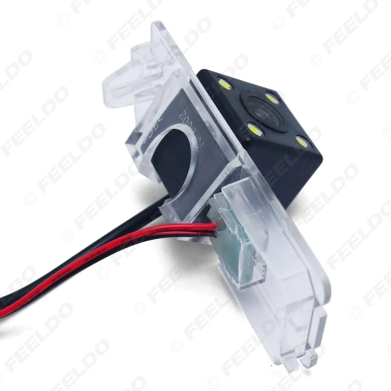 FEELDO Rear View Car Camera With LED Light For Volkswagen Passat B7/Magotan/Golf/Phaeton/Passat CC/Scirocco/Polo/Superb #4057 | Автомобили