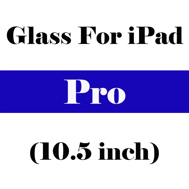Серый Защитное стекло для Apple ipad 9,7 10,5 поколения gen Pro 2 3 4 5 6 защитная пленка для экрана планшета ipad 9,7 mini Air 1 - Цвет: Серый