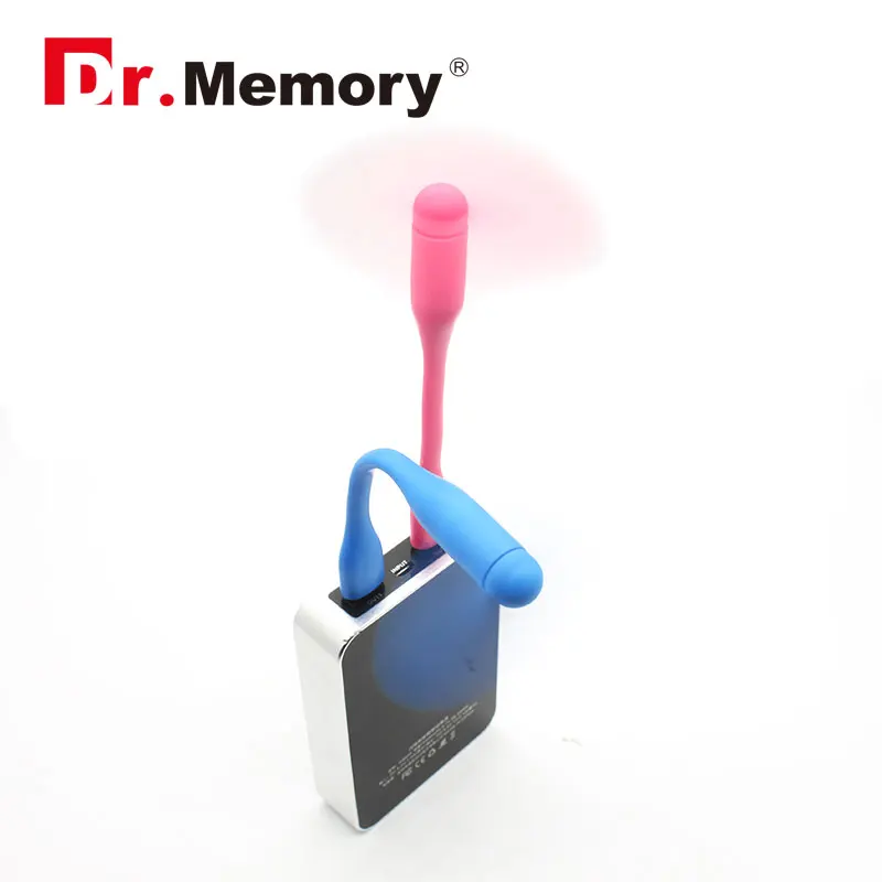 5 цветов/партия гибкий портативный съемный мини вентилятор USB для всех блоков