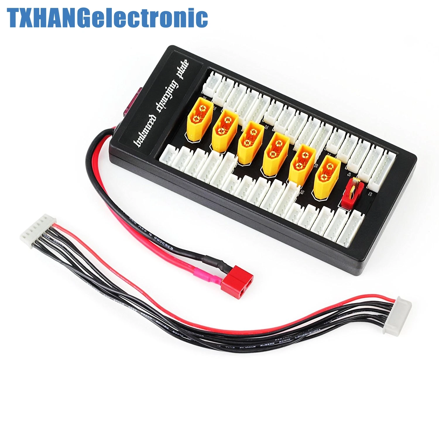Параллельная зарядная плата баланс T разъем Lipo 2-6S несколько XT60 зарядное