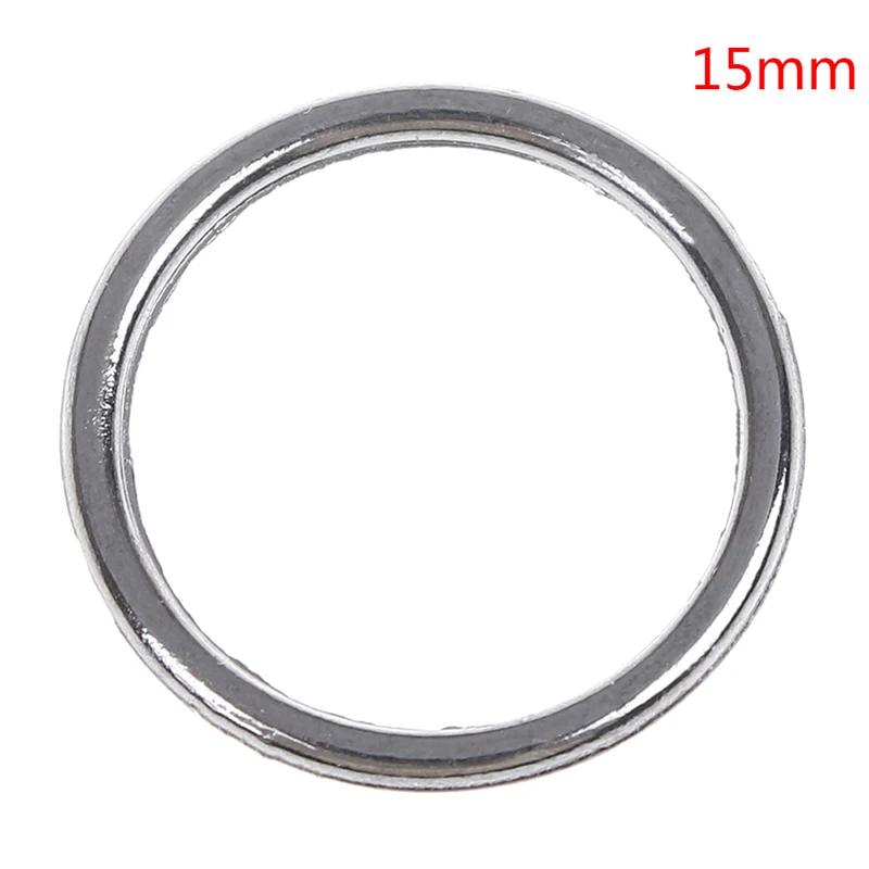 Black 15mm 100 шт./лот бюстгальтер кольца крючки-слайдеры Lingeria регулятор нижнее белье аксессуары серебро/золото/розовое золото торговля - Цвет: Black 15mm