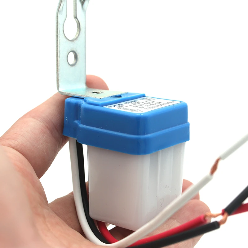 1 шт 12V 10A Twi светильник Сенсор переключатель мини Сумерки наружный ночного