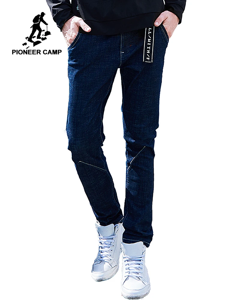 Джинсы Pioneer Camp мужские высококачественные стрейчевые брендовая одежда 2018|jeans mens