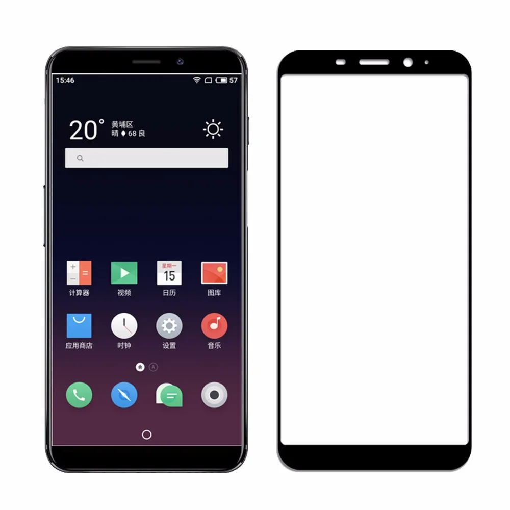 Закаленное стекло с полным покрытием для Meizu M8C X8 S6 M6T Защитное экрана M6 M8 M9 Note 16XS 16X