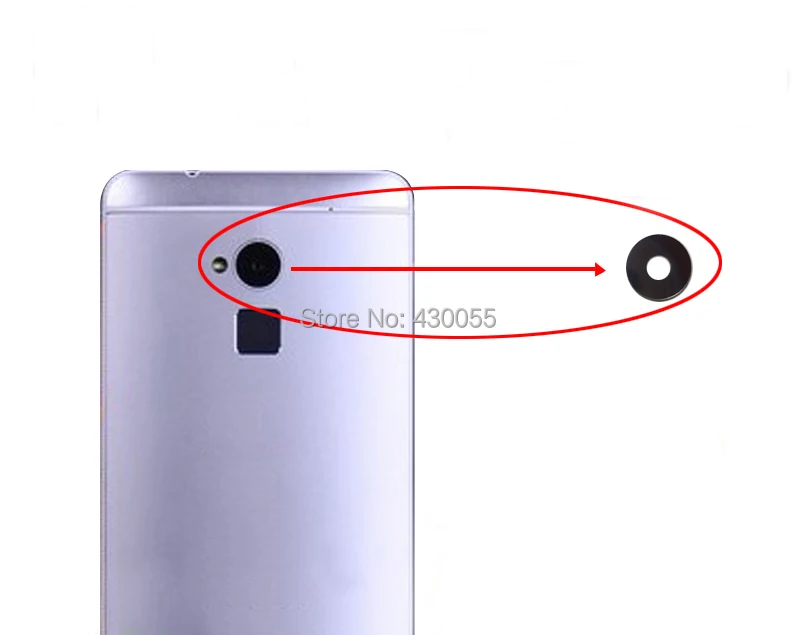 

10 шт. Ymitn, оригинальный корпус, объектив задней камеры, объектив задней камеры с клейкой для HTC One Max T6 809d 803s 8088 8060
