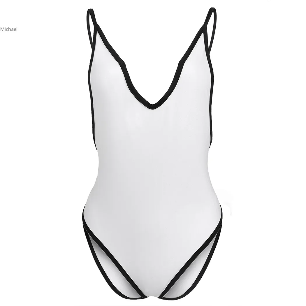 FANALA Women Bodysuit 2017 Sexy Beach V-Neck Sleeveless Solid Backless Spaghetti Straps Rompers Jumpsuit | Женская одежда