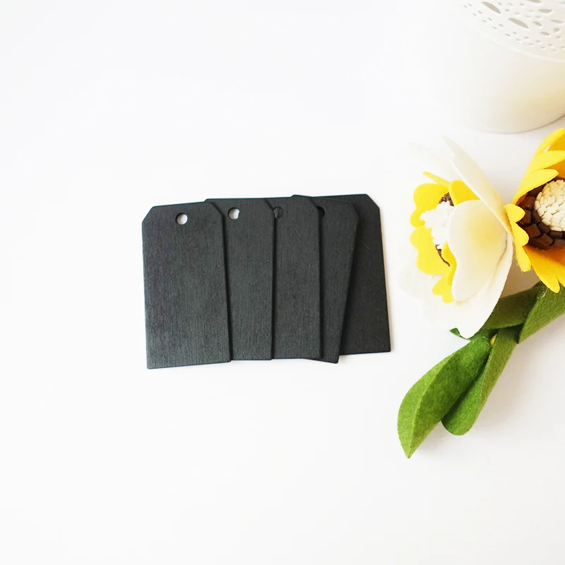 Цитай 36 шт/партия деревянная доска подарок тег и ценники подвесные DIY