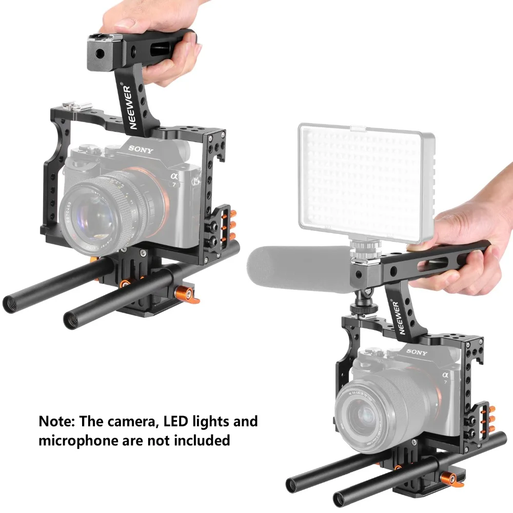 Neewer комплект для изготовления фильмов и видеокамер с ручкой Sony A7 A7S A7SII A7R A7RII A7II A6000