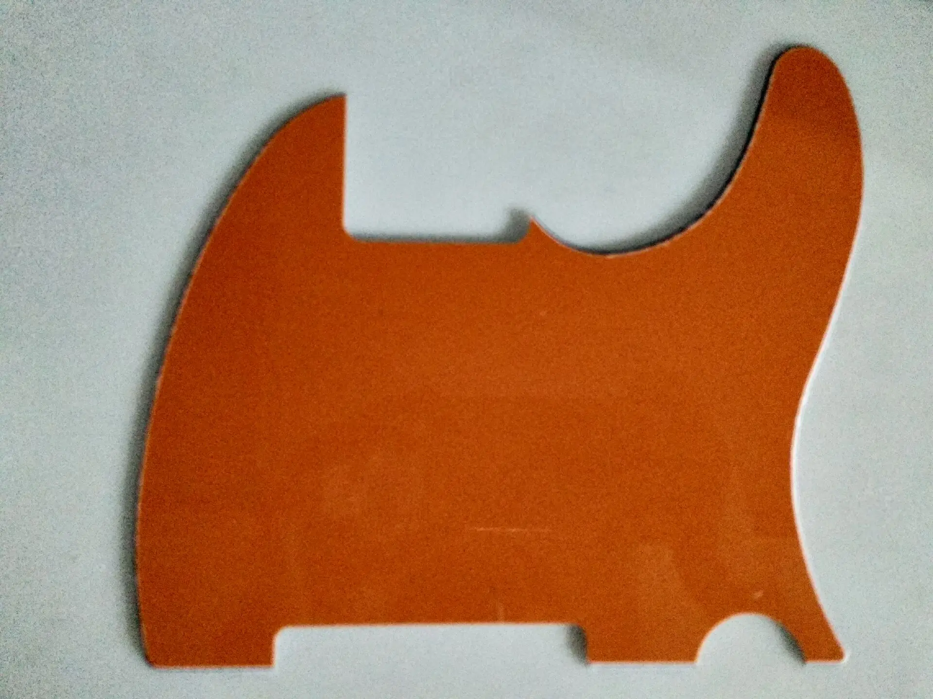 Orange 3ply Kaish Tele пустой гитарный медиатор guard pick guard подходит для Telecaster Tele guitar - Цвет: Orange 3ply