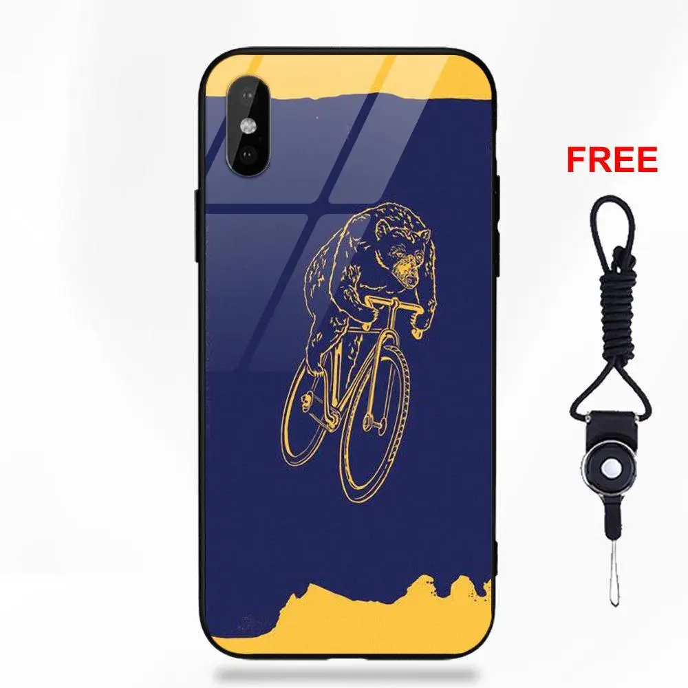 Vvcqod Time Bike Team велосипедный Логотип для Apple IPhone X XS Max XR 5 5C 5S SE 6 S 7 8 Plus Мягкий ТПУ