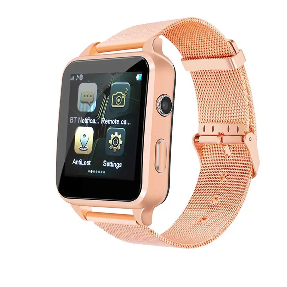 Золотой Nashone reloj x8 smartwatch 2g sim Мужские часы с bluetooth умные водонепроницаемые часы reloj smartwatch hombre ak ll saat - Цвет: Золотой