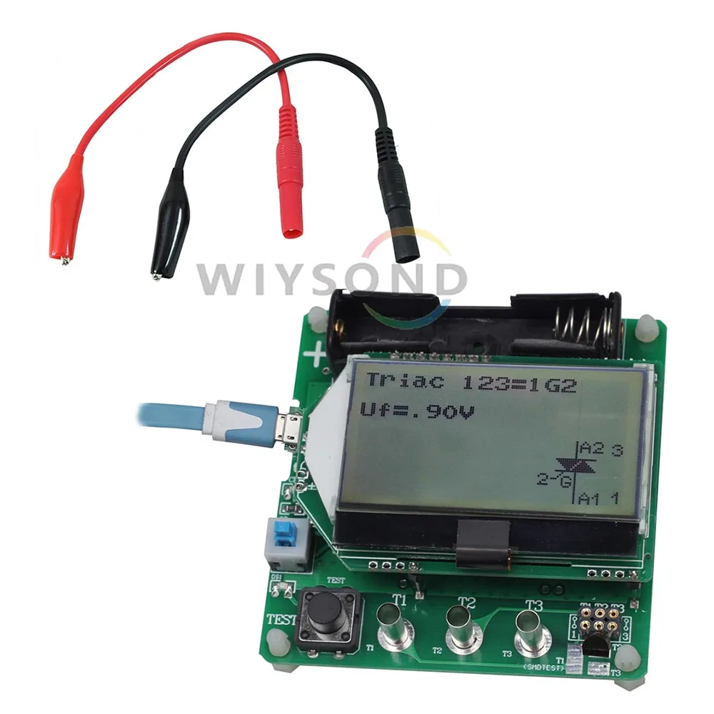 ТРАНЗИСТОР M083 ESR02 цифровой измеритель емкости индуктивности диода триода MOS/PNP/NPN