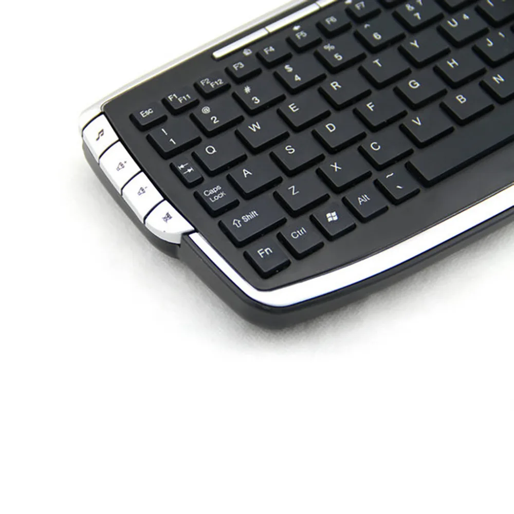 G13 2 4G USB Беспроводная мини-клавиатура со встроенной трековой шариковой мышью для