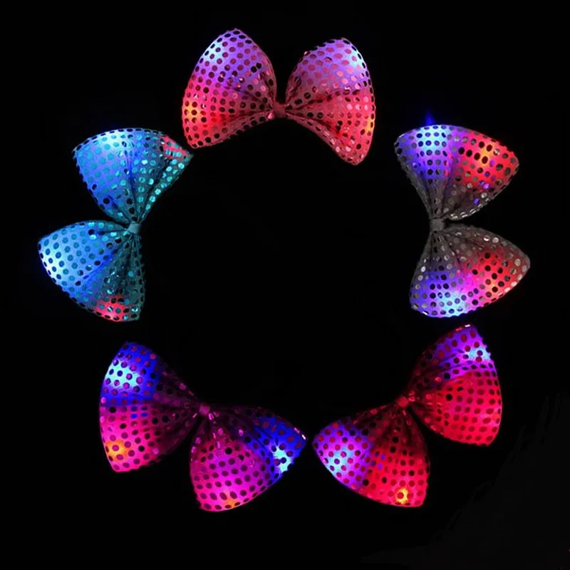 Оптовая продажа светодиодных пайеток 5 шт./лот для костюма светящиеся игрушки