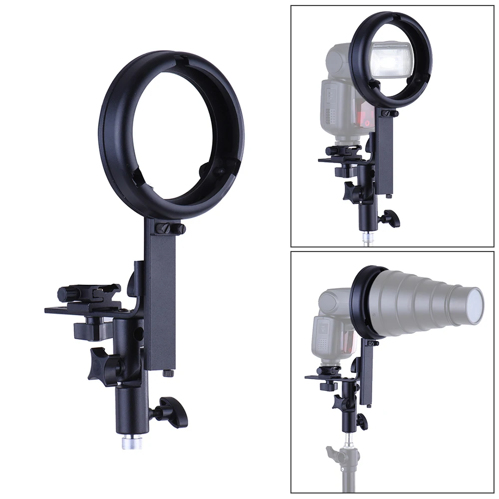 L образный кронштейн для вспышки Speedlite с адаптером крепления Bowens Холодный башмак