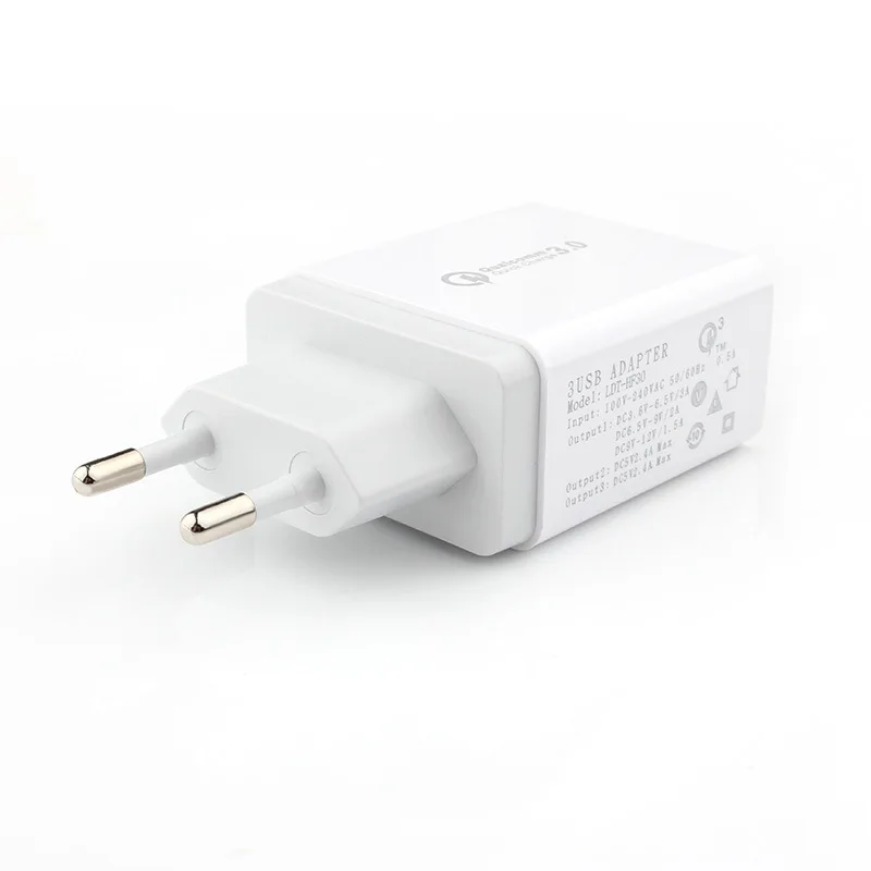 3 в 1 мульти QC 0 usb зарядное устройство адаптер питания Зарядка для телефона ipod iphone