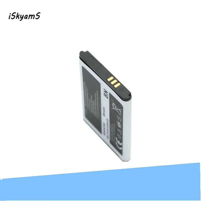 ISkyamS 1x960 мАч AB463651BU аккумулятор для Samsung S3650 S5600 S5610 S5630C S5560C C3370 C3200 C3518 F400 F408 F270 S5296