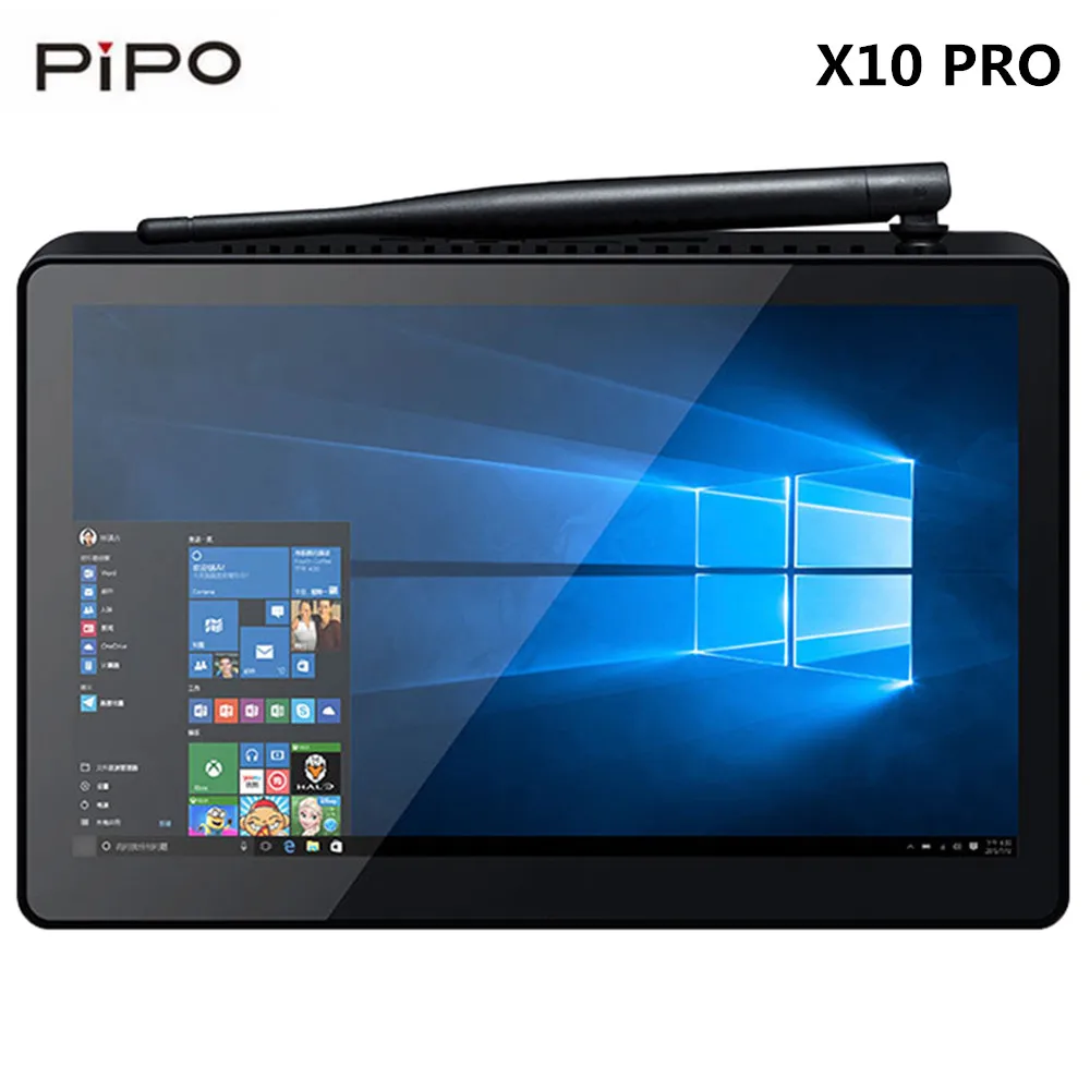 Pipo X10 PRO Intel Cherry Trail Z8350 4 Гб DDR3L + 32 GB Встроенная память Mini PC Поддержка Widws 2 4G Wi Fi 100 Мбит