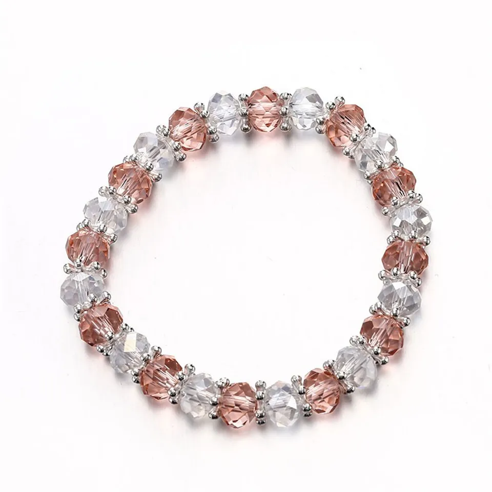 B020021golden Модный многослойный браслет с кристаллами, ювелирное изделие, ручная работа, кисточка, глаза слона, цепочка, очаровательный камень, бисерные браслеты для женщин - Окраска металла: B020021golden