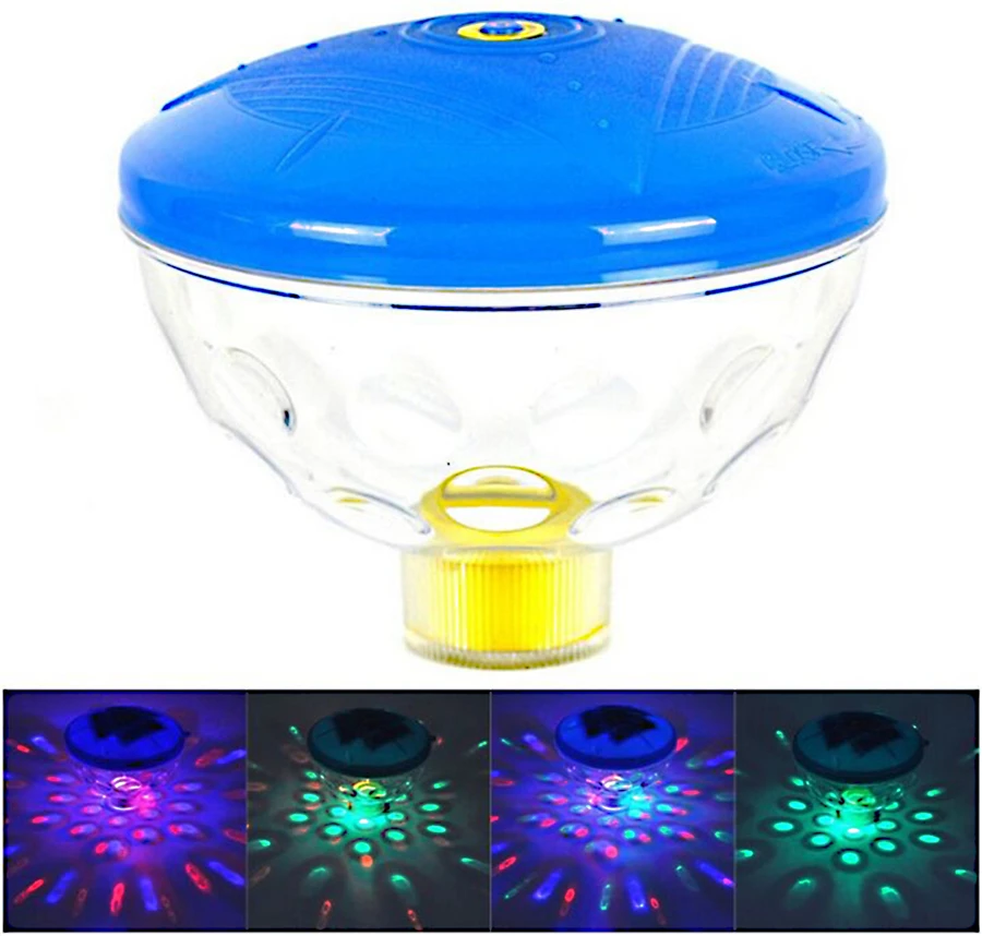 Светодиодный ночник на батарейках подводная подсветка для фонтана диско спа