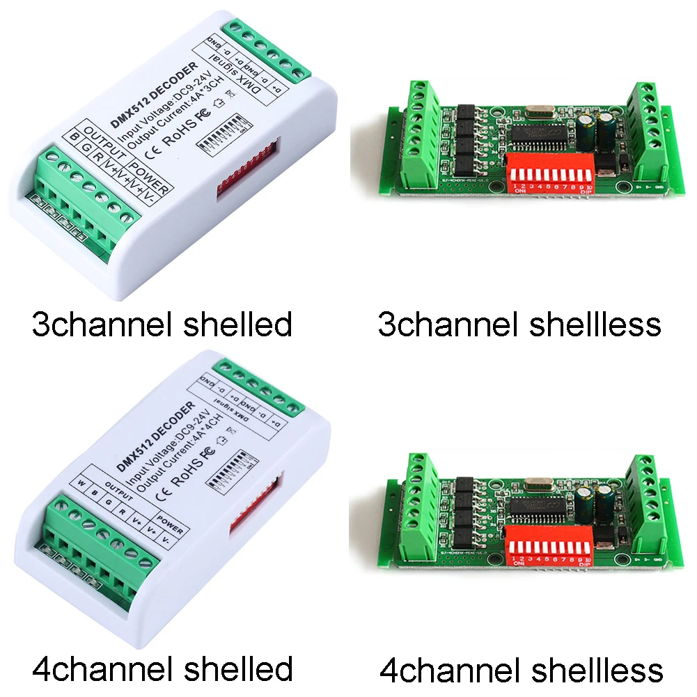 Адвокатские сословия DMX512 мини контроллер аксессуары Свет 3/4 канал инструмент