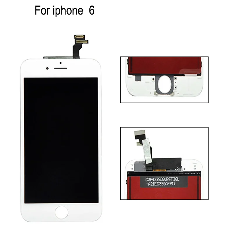 Сменный сенсорный ЖК-экран 10 шт. без битых пикселей для iphone 6 plus 6s 7 дигитайзер в