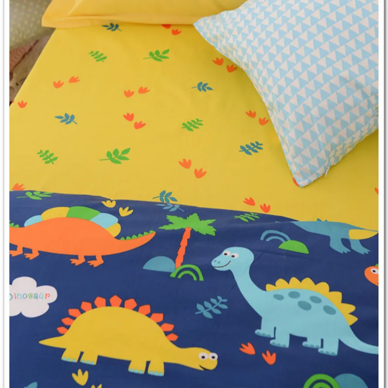 50*40 см с принтом Dinasour Дети саржа хлопчатобумажная ткань, Лоскутная Ткань, DIY шитье стеганое жир четверти материал для ребенка и ребенка