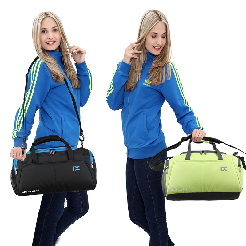 Training Gym Bags Fitness Travel Outdoor Sports Bag Handbags Shoulder Dry Wet shoes For Women Men Sac De Sport Duffel  XA77WA