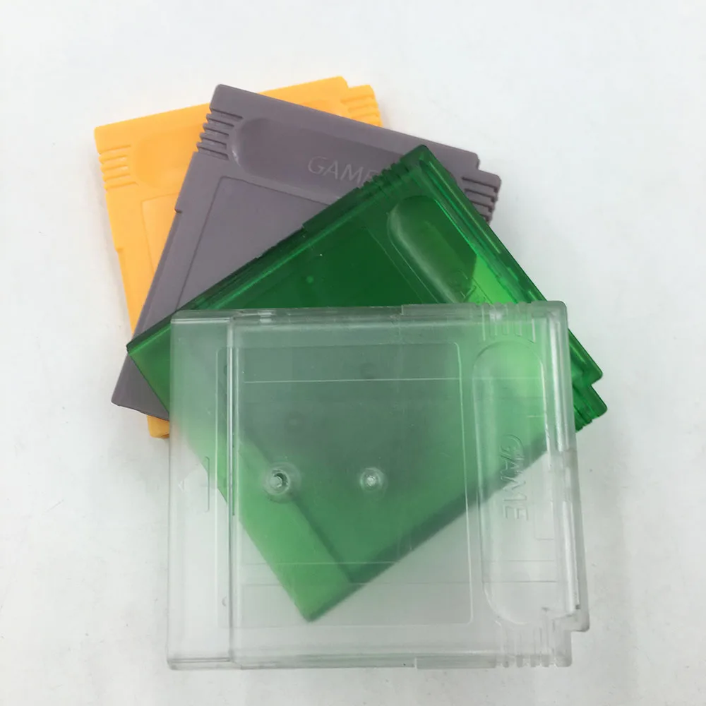 Чехол для игровых карт серый прозрачный чехол с картриджем GB GBC GBA SP|case for|case mecartridge
