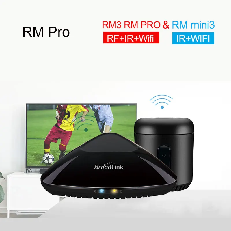 Новинка 2019 Broadlink RM Pro + RM33 mini3 умный дом автоматизация WIFI IR RF 4G универсальный