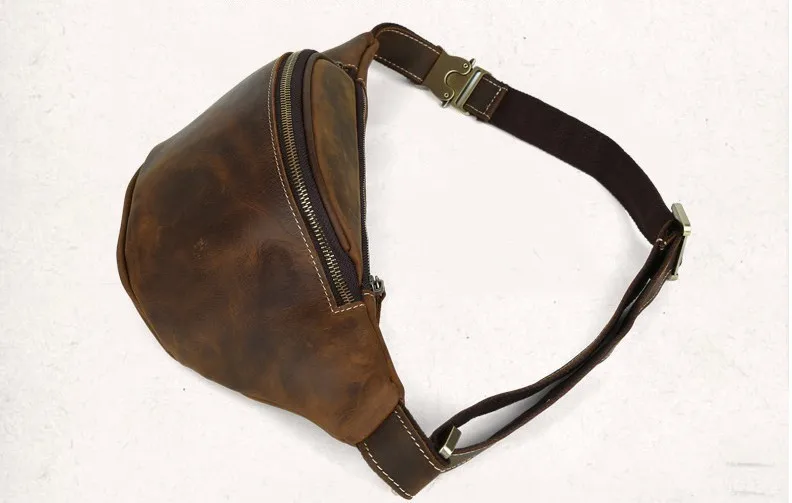 Tiding Британский Ретро Crazy Horse кожаный рюкзак для мужчин String рюкзак 14 ''путешествия Weekender плеча школьная сумка коричневый 31653