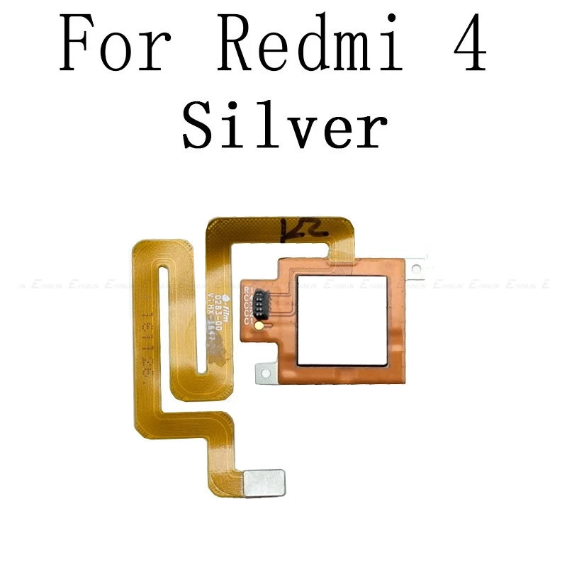 За счет сканера отпечатков пальцев Сенсор сканер гибкий кабель для Xiaomi Redmi 4X4 Pro Prime 5 плюс задняя крышка Кнопка возврата home ключ Замена Запчасти