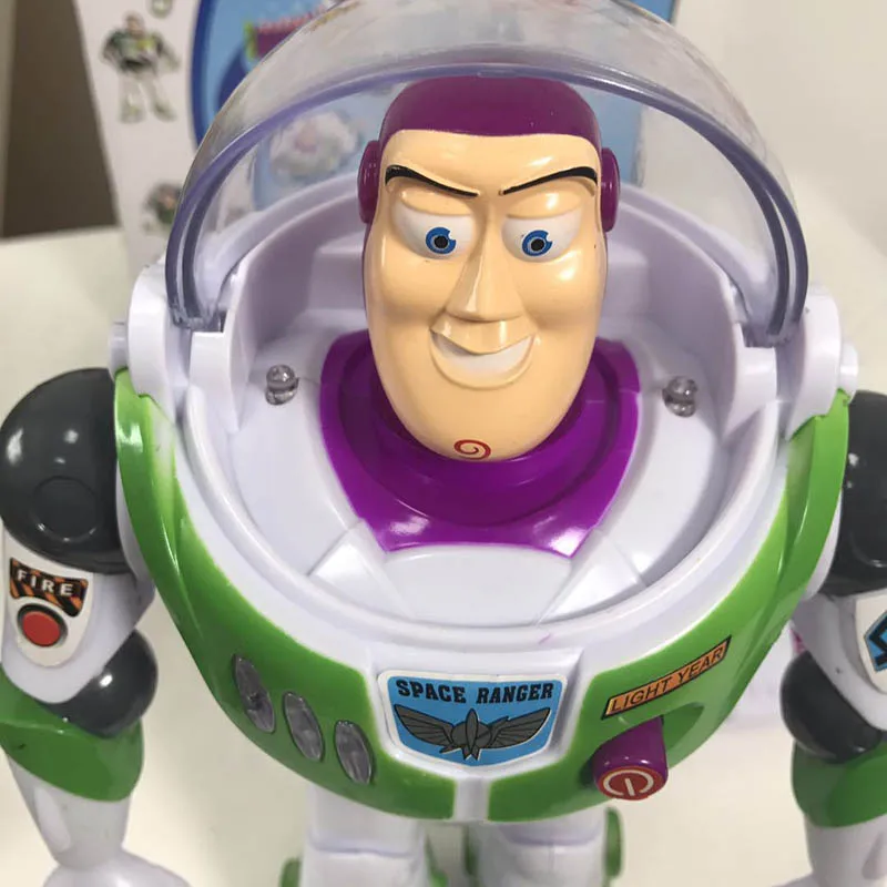 

Toy Story 4 Talking large Buzz Lightyear Action Toys With wings disney Figures walk Dolls for kids gift