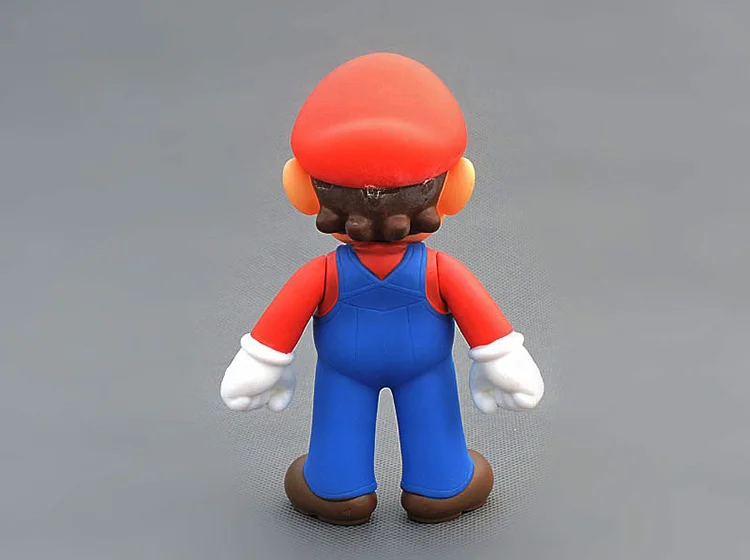 SUPER MARIO BROS, ПВХ фигурка, игрушки, модель 12-15 см, Марио Луиджи Йоши, Ослик Конг, коллекционные игрушки, куклы для детей