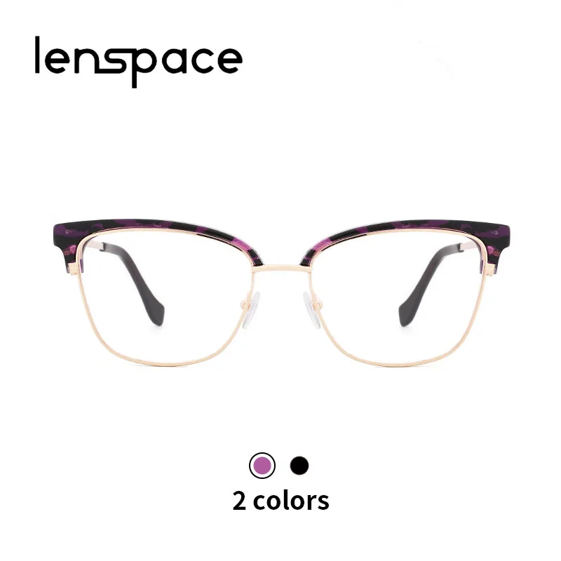 Ацетатная оправа для очков женские кошачий глаз оптические очки корректирующие