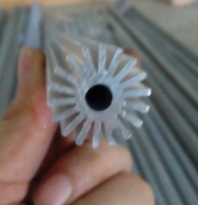 Светодиодный радиатор для подсолнуха круглый алюминиевый 20*5*20 мм профиль 10