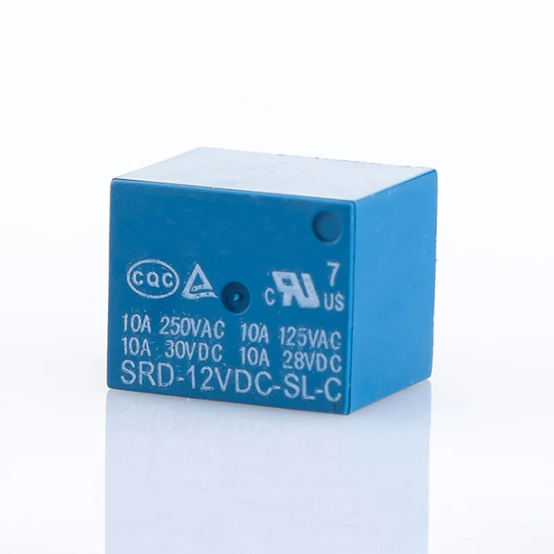 3 шт./лот реле SRD 05VDC SL A 12VDC 24VDC 48VDC DC 3V 5V 6V 12V 24V 48V 10A 250VAC 5PIN T73|Реле| |