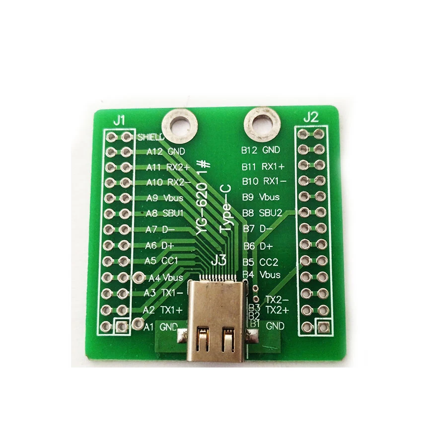 NinthQua 1 шт. 40 мм x USB 3 1/USB3.1 Тип C разъем гнездо тестовая плата с печатной