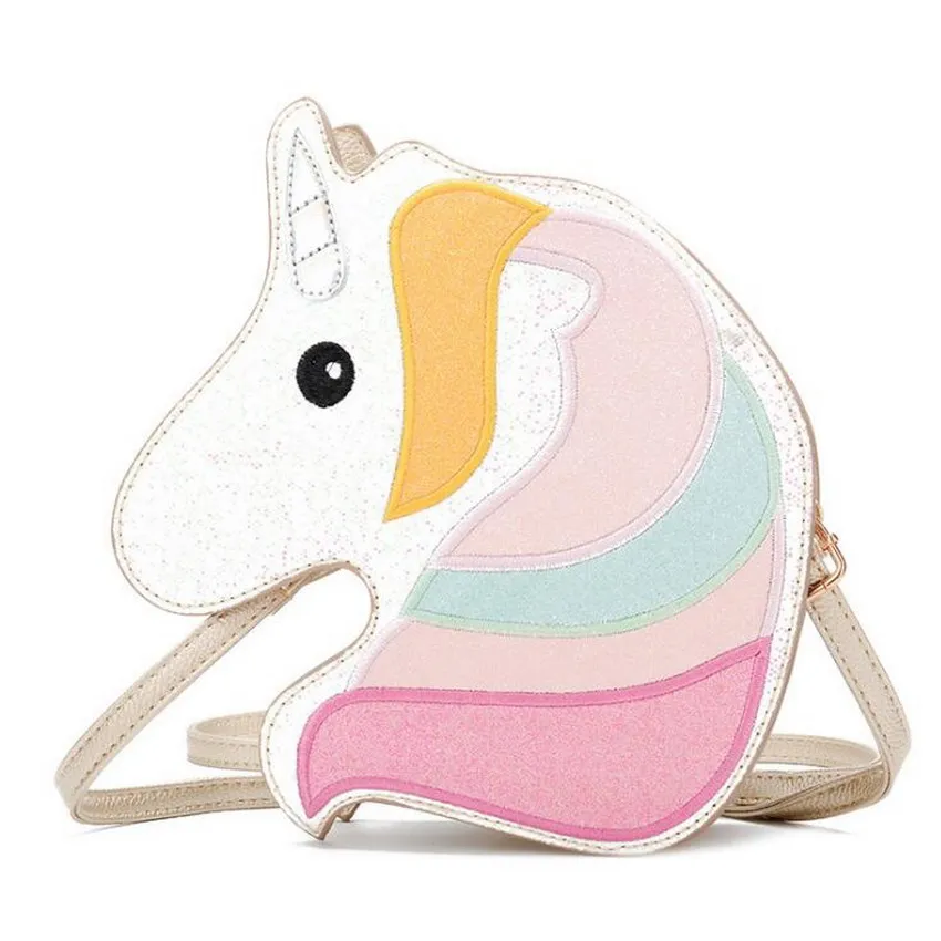 Gold Flash Unicorn лоскутные сумки женские сумки через плечо из искусственной кожи летние сумки для телефона повседневные сумки-мессенджеры на цепочке женские сумки на плечо - Цвет: Gold