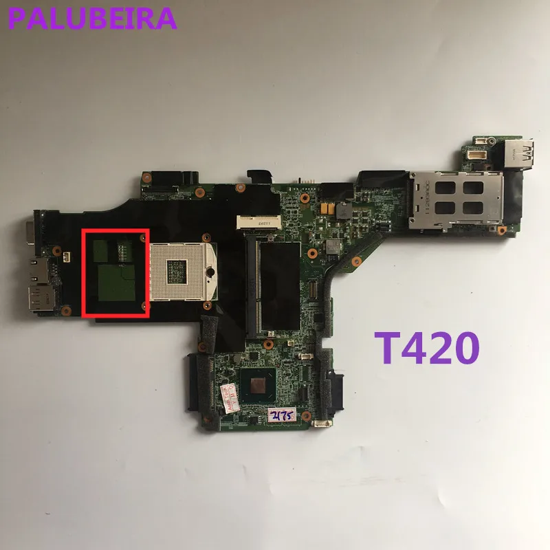 Материнская плата для Lenovo T420 UMA материнская 04Y1932 63Y1697 все функции полностью