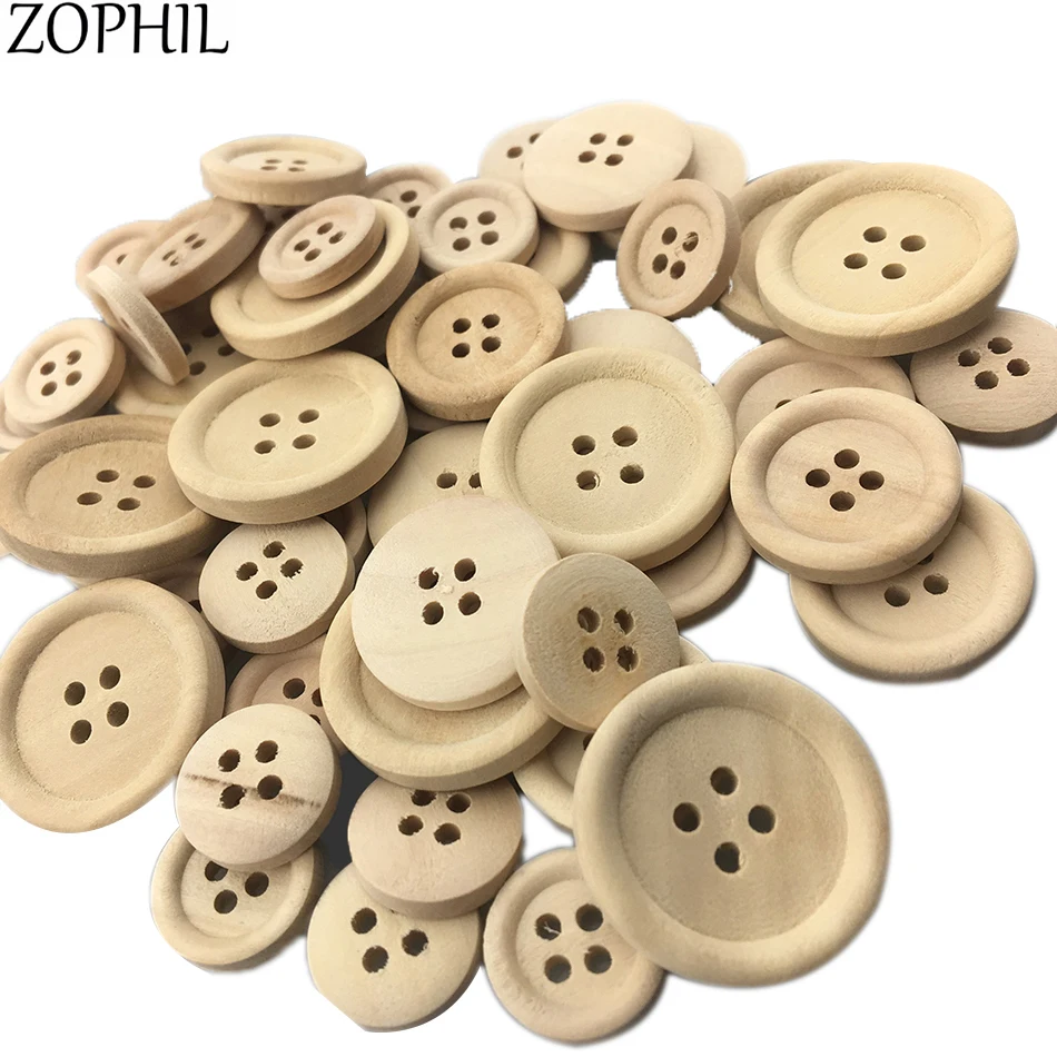 ZOPHIL 50 шт. разные размеры основной цвет Круглый модная рубашка пуговицы