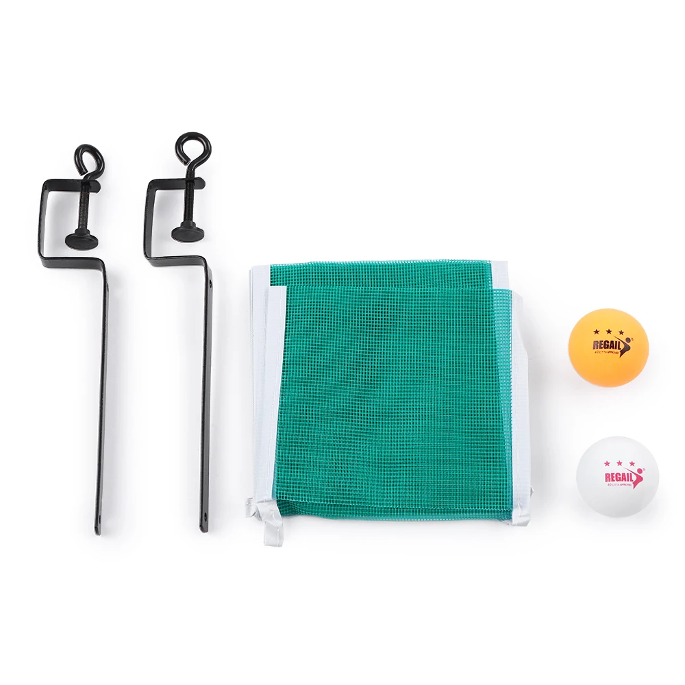 

Table Tennis Net Ping Pong Table Post with 2pc 3 Star Ping Pong Balls & Net Table Tennis Accessories & Equipment Drop Shipping