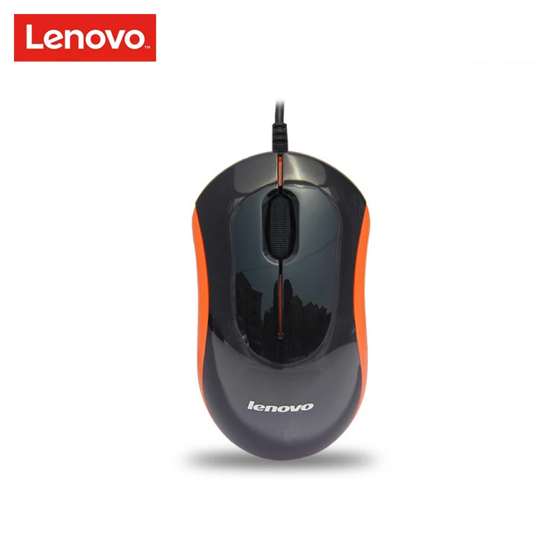 Оригинальная Мини Проводная оптическая мышь Lenovo M100 мини-мышь для ноутбука |