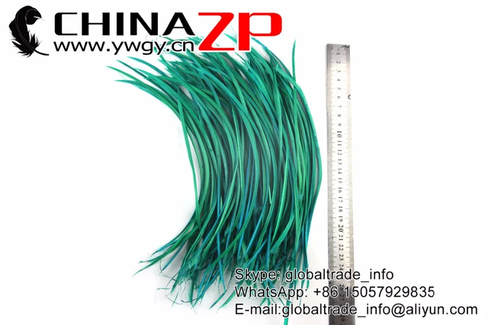 CHINAZP гусиное перо 20 ~ 25 см (от 8 до 10 дюймов) достаточное количество цветов павлин