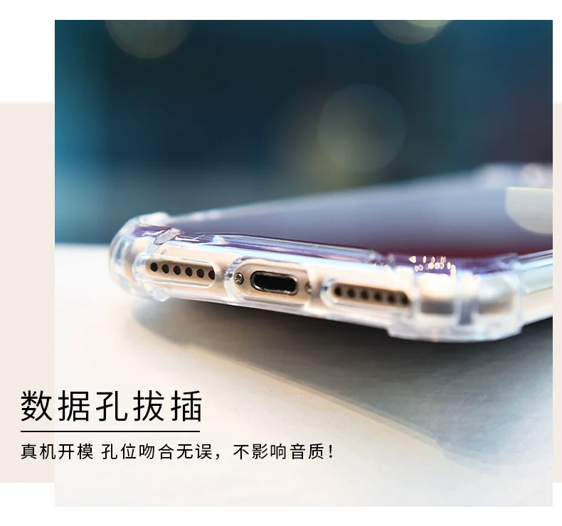 Роскошные зеркальные чехлы для телефонов iPhone X 8 7 Plus защитный чехол из ТПУ 6 6S